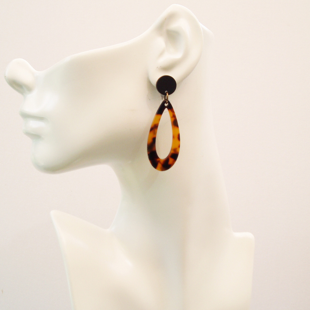 Tortoise Earrings